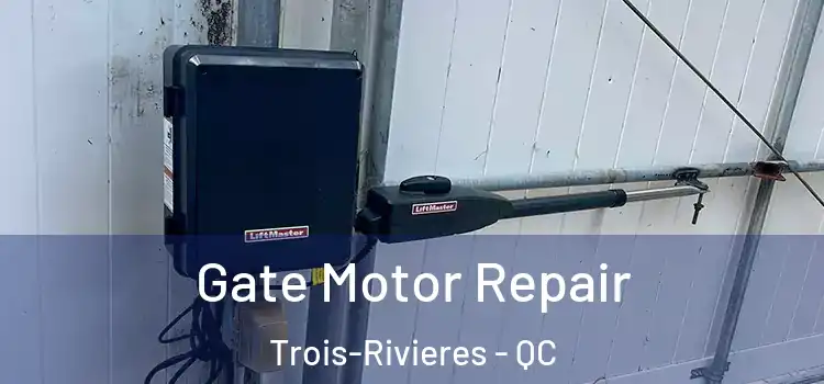 Gate Motor Repair Trois-Rivieres - QC
